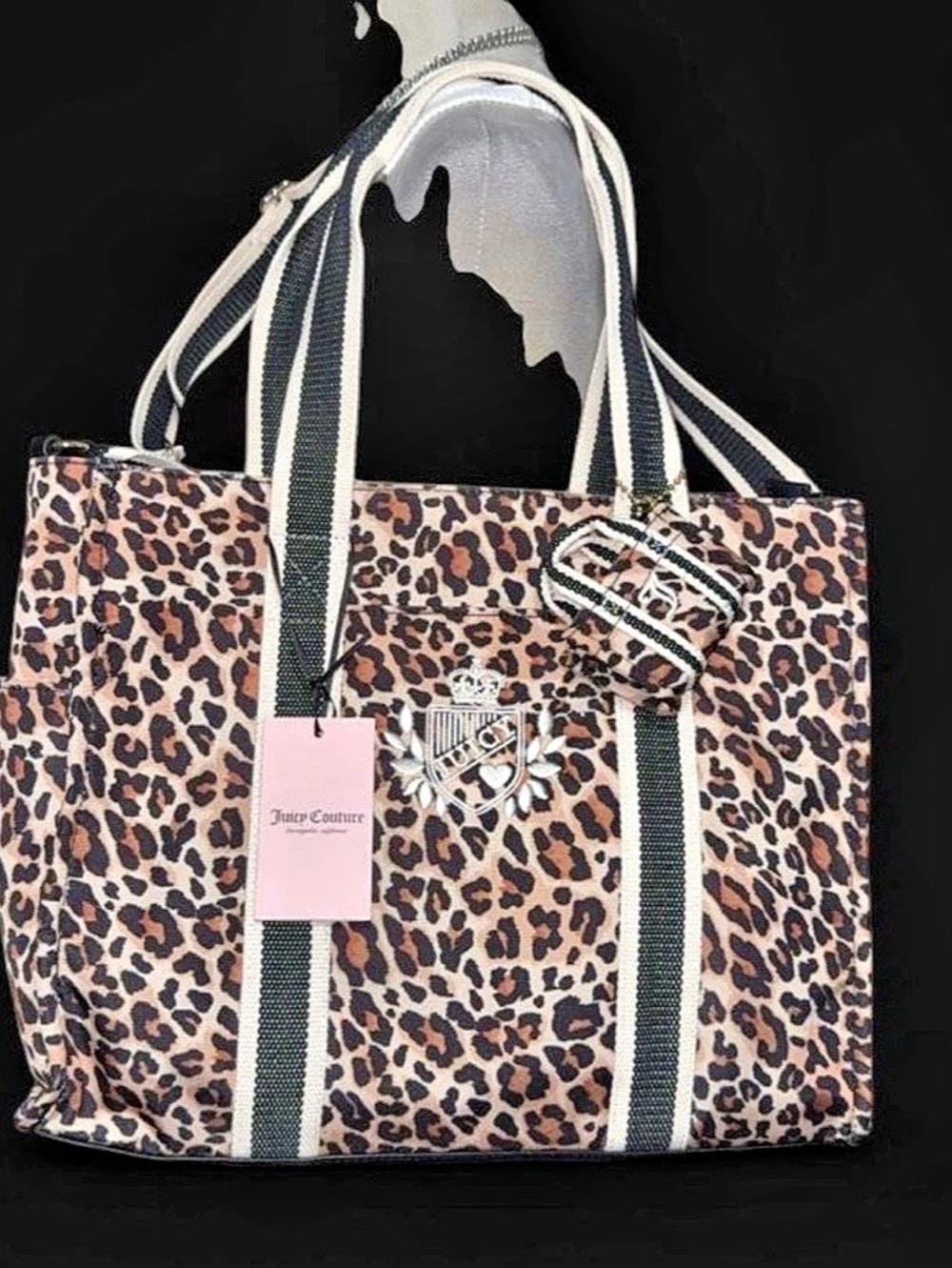 Juicy Couture Leopard Print Tote Bag NWT